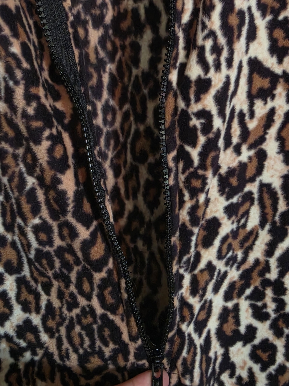 Nick & Nora Leopard-Print Full-Length Jumpsuit - Brown/Black - Picture 4 of 8